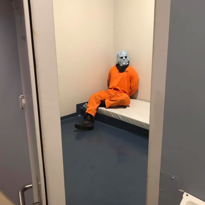 Norwegian Police Arrest The Night King For Destroying The Wall And Share His Mugshots Online Norwegian Police Arrest The Night King For Destroying The Wall And Share His Mugshots Online