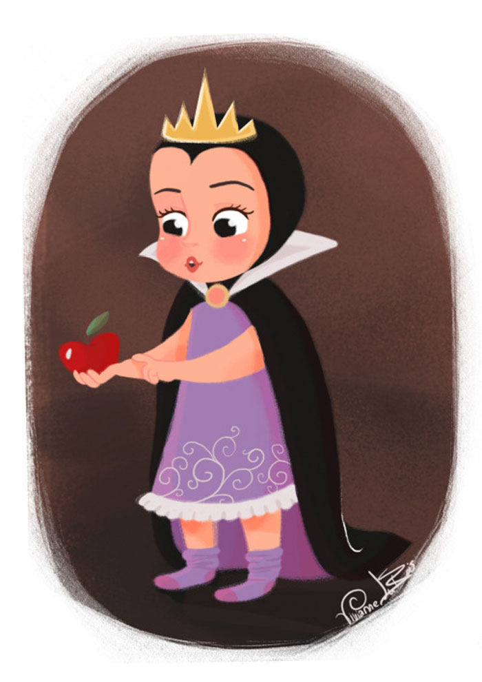 Artist Imagines Disney Villains As Kids And You Can Already Tell They're Up To No Good
