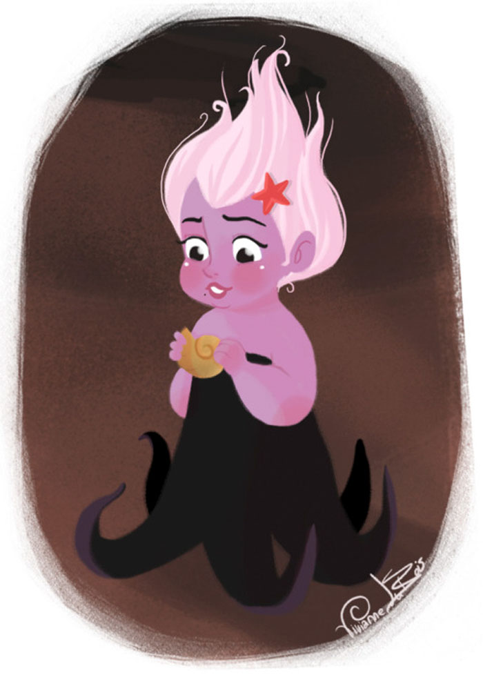 Artist Imagines Disney Villains As Kids And You Can Already Tell They're Up To No Good Artist Imagines Disney Villains As Kids And You Can Already Tell They're Up To No Good