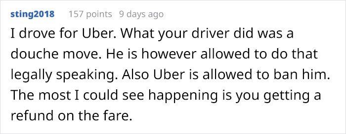 After Learning This Woman Is Going To Get An Abortion, Uber Driver Stopped The Car And Left Her In The Middle Of The Road