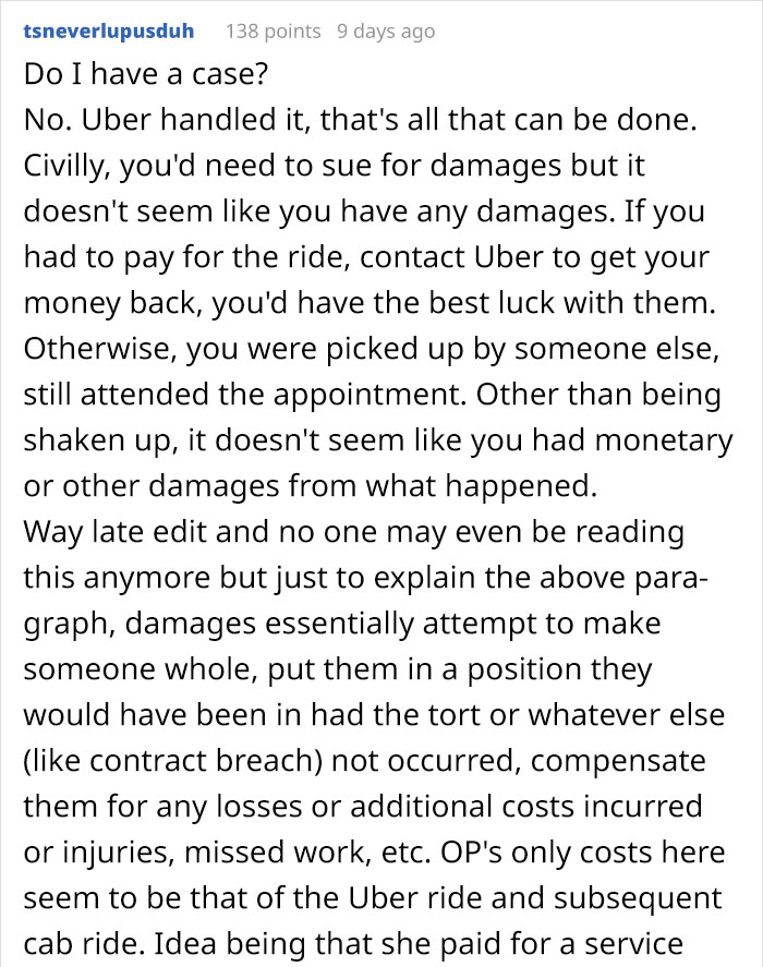 After Learning This Woman Is Going To Get An Abortion, Uber Driver Stopped The Car And Left Her In The Middle Of The Road