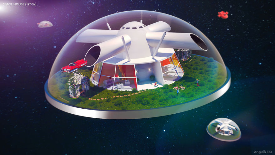 Here's What People In The 1900s Predicted Our Homes Would Look Like Today (7 Pics)