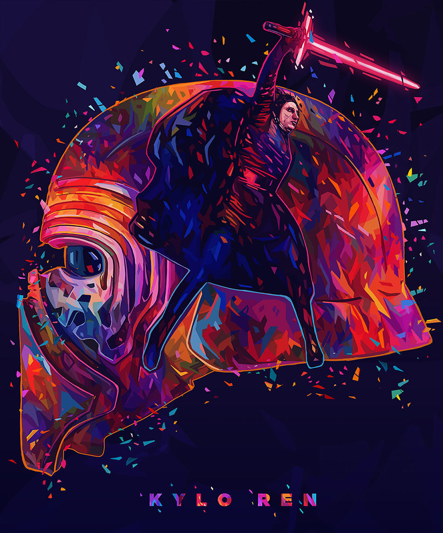 Kylo Ren Poster