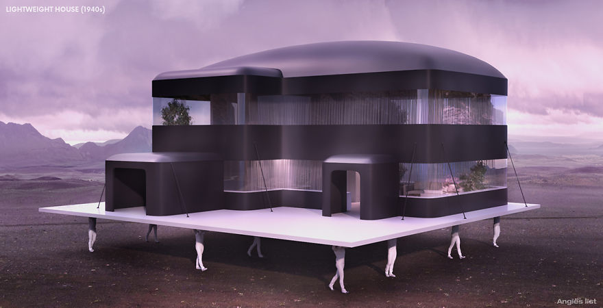 Here's What People In The 1900s Predicted Our Homes Would Look Like Today (7 Pics)