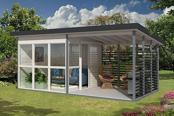 Amazon's Selling A Guesthouse 'Kit' That You Can Build In Your Backyard In 8 Hours Amazon's Selling A Guesthouse 'Kit' That You Can Build In Your Backyard In 8 Hours