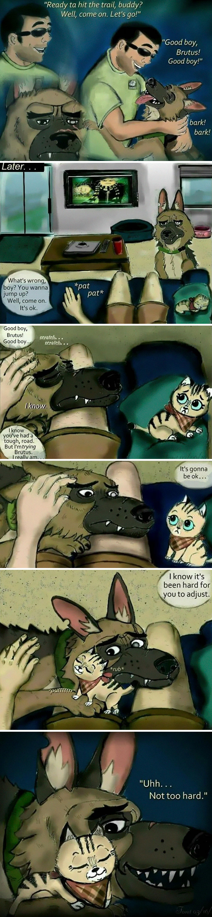 Comics-Adventures-Dogs-Pixie-Brutus-Fan-Art