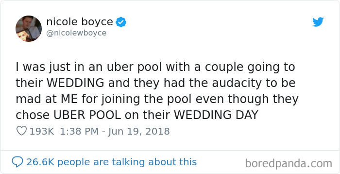 Uber Wedding