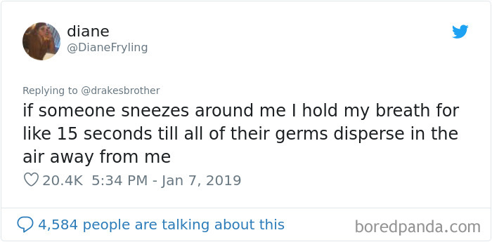 Holding Breath To Dodge Germs