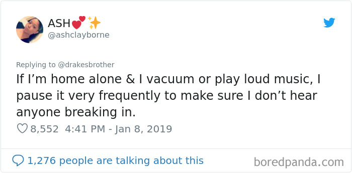 Pause To Check For Intruders