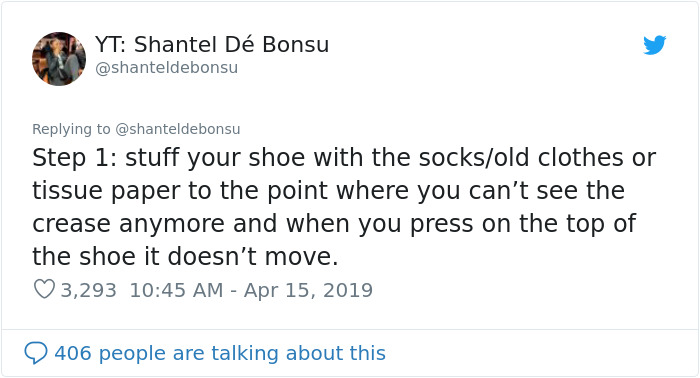 Woman Shows A Method To Remove Creases From Your Sneakers, People Try It And Post Their Before & After Results Woman Shows A Method To Remove Creases From Your Sneakers, People Try It And Post Their Before & After Results