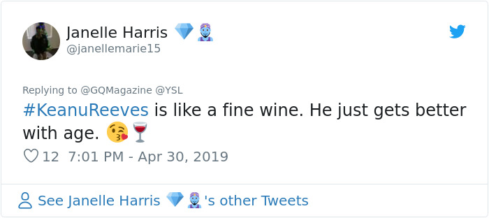 Keanu Reeves Is The New Face For Saint Laurent Men's Range And People Online Are Loving It Keanu Reeves Is The New Face For Saint Laurent Men's Range And People Online Are Loving It