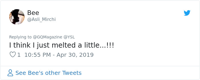 Keanu Reeves Is The New Face For Saint Laurent Men's Range And People Online Are Loving It