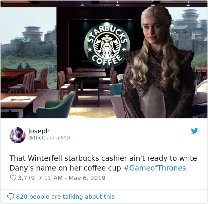 Game Of Thrones Accidentally Leave A Starbucks-Like Cup In One Of The Scenes And People Are Losing It (Updated) Game Of Thrones Accidentally Leave A Starbucks-Like Cup In One Of The Scenes And People Are Losing It (Updated)