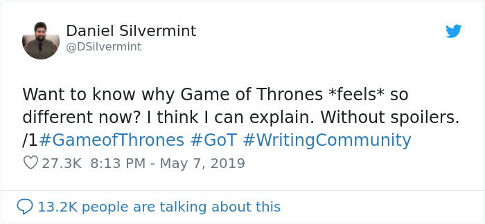 Fan Gives Insightful Reasoning Why Game Of Thrones Season 8 Was Destined To Fail (No Spoilers) Fan Gives Insightful Reasoning Why Game Of Thrones Season 8 Was Destined To Fail (No Spoilers)