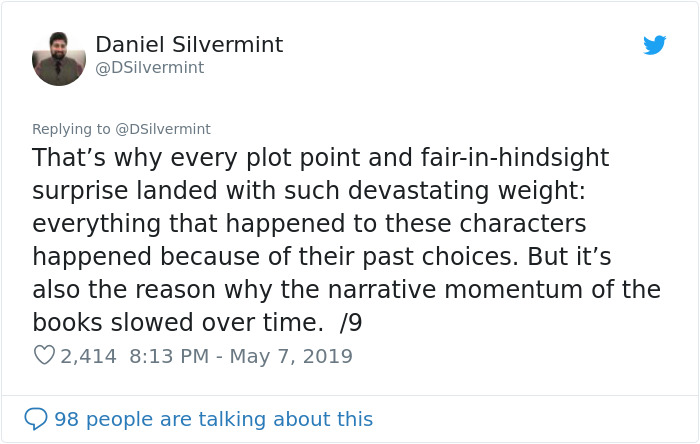 Fan Gives Insightful Reasoning Why Game Of Thrones Season 8 Was Destined To Fail (No Spoilers)