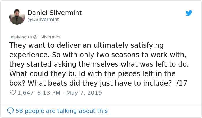 Fan Gives Insightful Reasoning Why Game Of Thrones Season 8 Was Destined To Fail (No Spoilers)