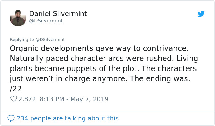 Fan Gives Insightful Reasoning Why Game Of Thrones Season 8 Was Destined To Fail (No Spoilers) Fan Gives Insightful Reasoning Why Game Of Thrones Season 8 Was Destined To Fail (No Spoilers)
