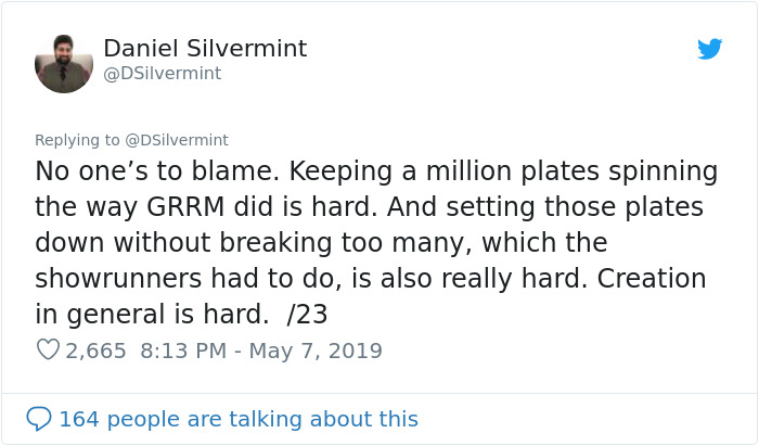 Fan Gives Insightful Reasoning Why Game Of Thrones Season 8 Was Destined To Fail (No Spoilers) Fan Gives Insightful Reasoning Why Game Of Thrones Season 8 Was Destined To Fail (No Spoilers)