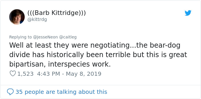 Bear Gifts Deer Bones To Guard Dog In Exchange Of Being Allowed Access To This Man's Trash Bear Gifts Deer Bones To Guard Dog In Exchange Of Being Allowed Access To This Man's Trash