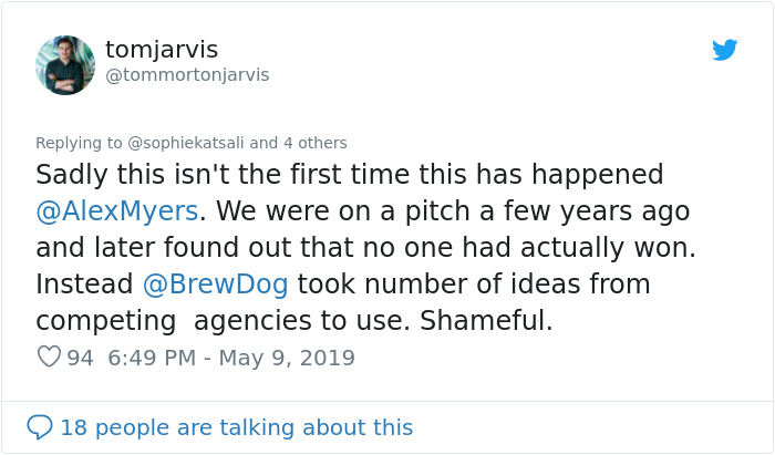People Start Calling Out This Multinational Brewery For Stealing Their Marketing Ideas Through Fake Job Interviews (Updated With Comment From Brewdog) People Start Calling Out This Multinational Brewery For Stealing Their Marketing Ideas Through Fake Job Interviews (Updated With Comment From Brewdog)