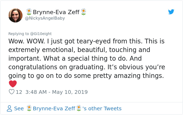 Teen Lists School Shooting Victims Since 1999 On Her Graduation Cap