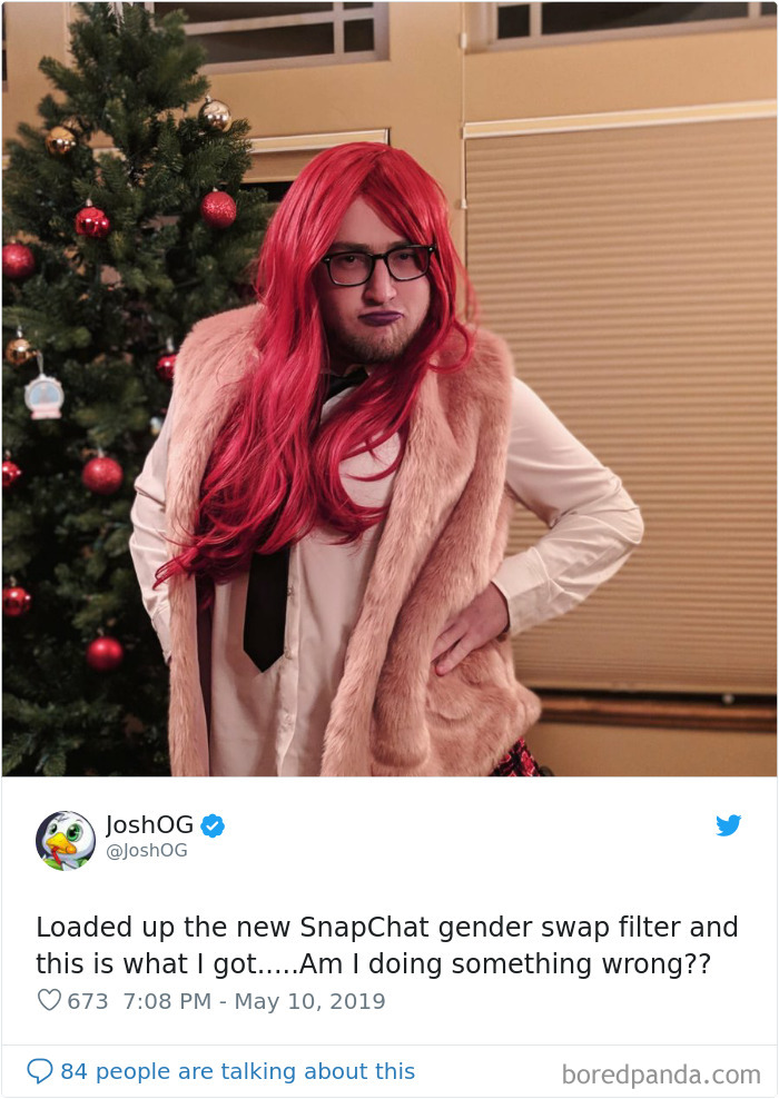 Snapchat Filter Gone Wrong