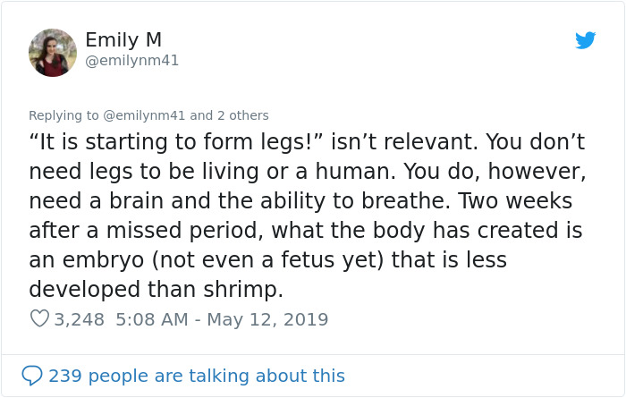 Woman Posts Pic Of 6-Week-Old Embryo To Shame Pro-Choicers, One Of Them Responds With Scientific Facts On What Makes Us Human Woman Posts Pic Of 6-Week-Old Embryo To Shame Pro-Choicers, One Of Them Responds With Scientific Facts On What Makes Us Human