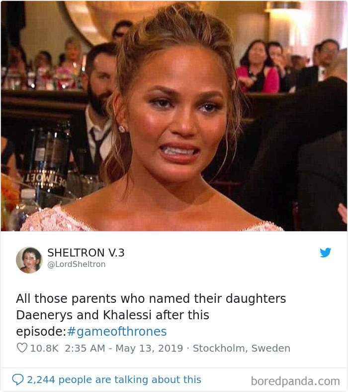 Got Writing Reaction