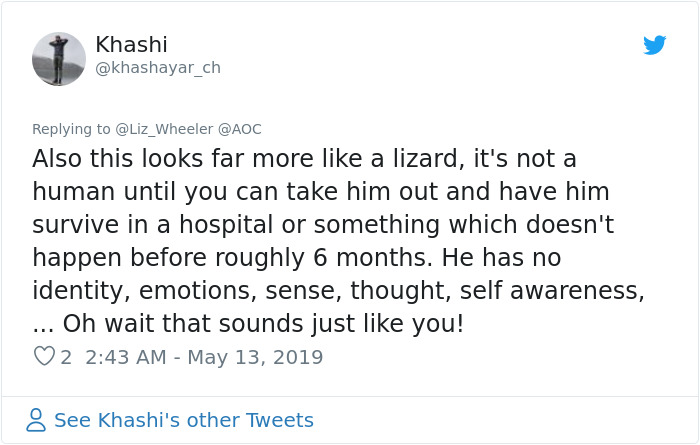 Woman Posts Pic Of 6-Week-Old Embryo To Shame Pro-Choicers, One Of Them Responds With Scientific Facts On What Makes Us Human Woman Posts Pic Of 6-Week-Old Embryo To Shame Pro-Choicers, One Of Them Responds With Scientific Facts On What Makes Us Human