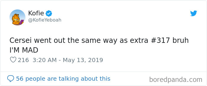 Got Writing Reaction