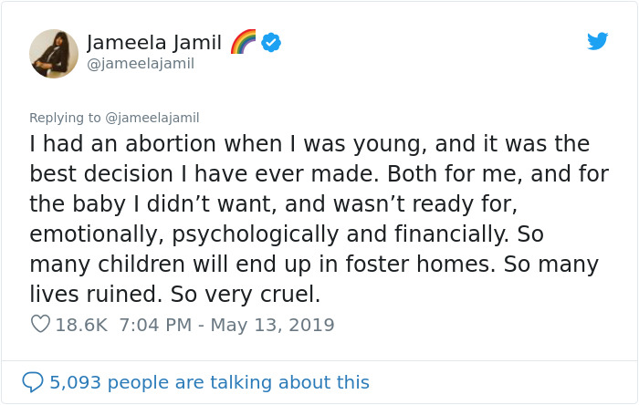 Jameela Jamil Slams Georgia's Abortion Law And Shares Her Own Abortion Story And Not Everyone's Supportive Jameela Jamil Slams Georgia's Abortion Law And Shares Her Own Abortion Story And Not Everyone's Supportive