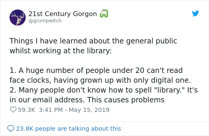 Woman Shares 28 Things She's Learned About The General Public While Working At The Library And People Love Her Insights Woman Shares 28 Things She's Learned About The General Public While Working At The Library And People Love Her Insights