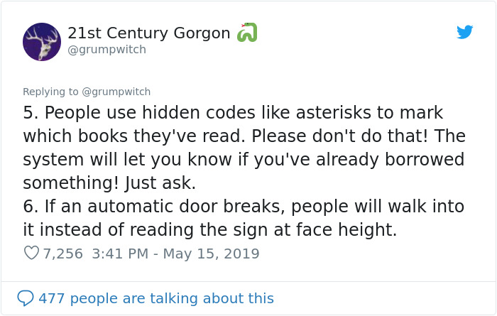 Woman Shares 28 Things She's Learned About The General Public While Working At The Library And People Love Her Insights Woman Shares 28 Things She's Learned About The General Public While Working At The Library And People Love Her Insights