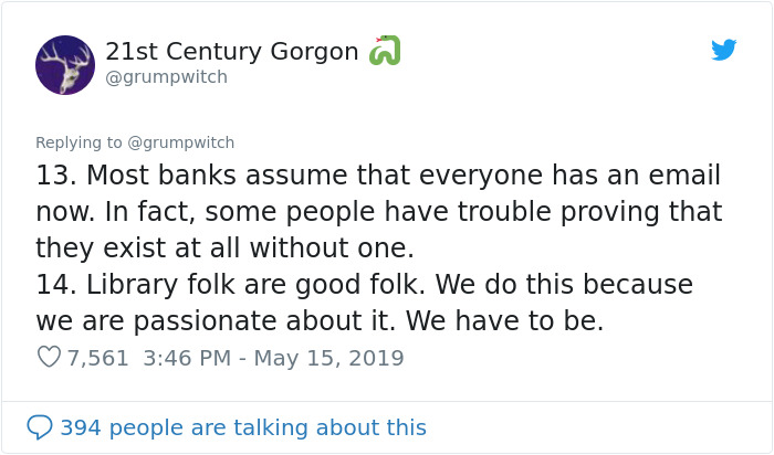 Woman Shares 28 Things She's Learned About The General Public While Working At The Library And People Love Her Insights