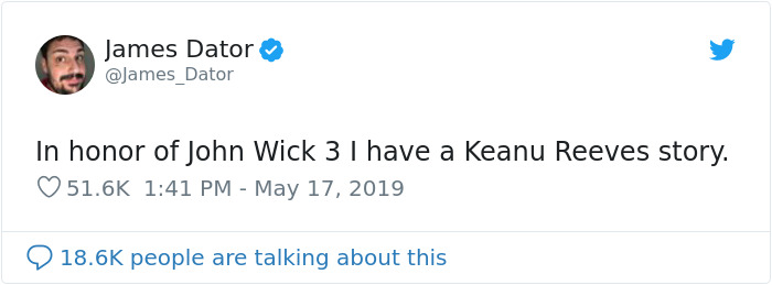 Guy Shares How Keanu Reeves Bought Ice Cream Just To Give Him An Autograph, And People Fall In Love With Him Even More