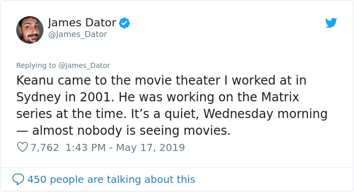 Guy Shares How Keanu Reeves Bought Ice Cream Just To Give Him An Autograph, And People Fall In Love With Him Even More Guy Shares How Keanu Reeves Bought Ice Cream Just To Give Him An Autograph, And People Fall In Love With Him Even More