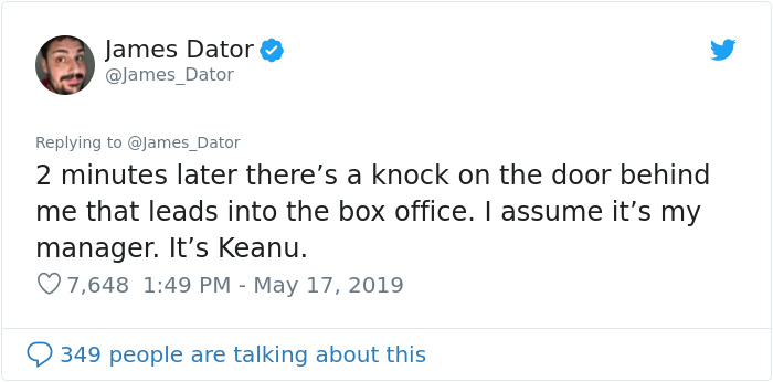 Guy Shares How Keanu Reeves Bought Ice Cream Just To Give Him An Autograph, And People Fall In Love With Him Even More Guy Shares How Keanu Reeves Bought Ice Cream Just To Give Him An Autograph, And People Fall In Love With Him Even More