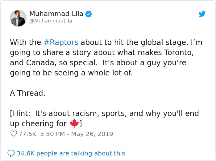 Someone Shares Wholesome Story About An Immigrant Who Is The Biggest Toronto Raptors Fan And It Goes Viral Someone Shares Wholesome Story About An Immigrant Who Is The Biggest Toronto Raptors Fan And It Goes Viral