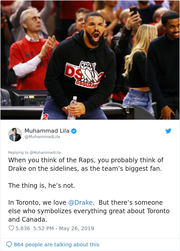 Someone Shares Wholesome Story About An Immigrant Who Is The Biggest Toronto Raptors Fan And It Goes Viral Someone Shares Wholesome Story About An Immigrant Who Is The Biggest Toronto Raptors Fan And It Goes Viral