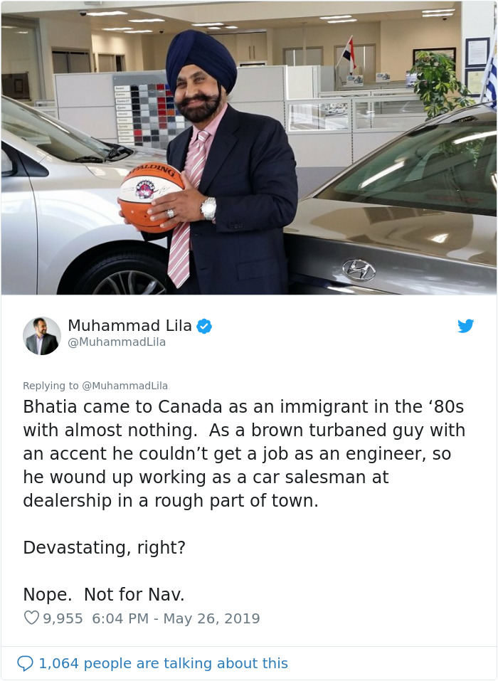 Someone Shares Wholesome Story About An Immigrant Who Is The Biggest Toronto Raptors Fan And It Goes Viral Someone Shares Wholesome Story About An Immigrant Who Is The Biggest Toronto Raptors Fan And It Goes Viral
