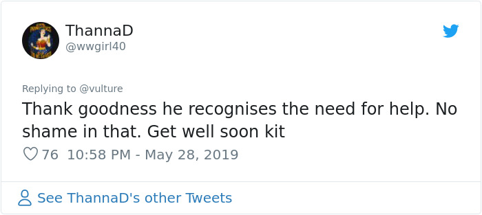 Someone Starts Making Fun Of Kit Harrington Checking Into Rehab, Gets Shut Down By Fans Someone Starts Making Fun Of Kit Harrington Checking Into Rehab, Gets Shut Down By Fans