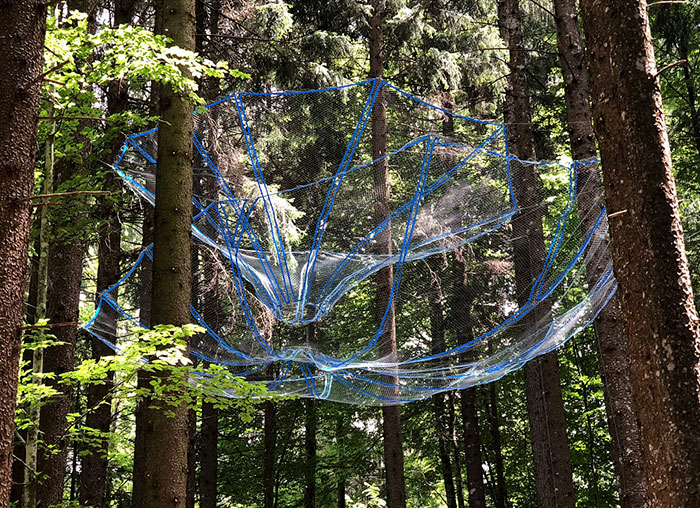 Rainwater 'Chandelier' Installation Can Collect Up To 800 Pounds Of Water Rainwater 'Chandelier' Installation Can Collect Up To 800 Pounds Of Water