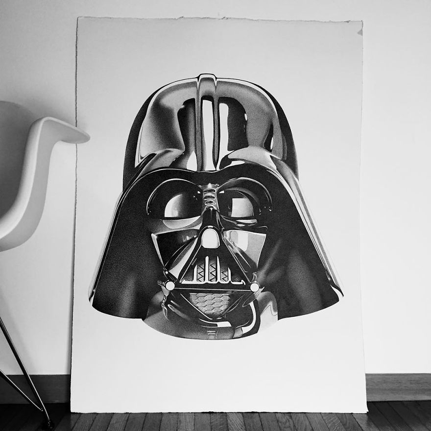 Italian Artist Makes Ultra Realistic Drawings With Pen And The Result Is Impressive