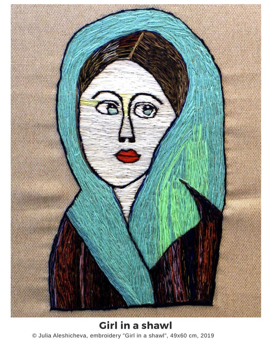 Girl In A Shawl
