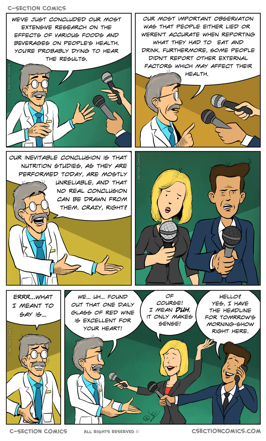 16 Unusual Comics About The Good, The Bad, And The Funny Parts Of Life, By C-Section Comics