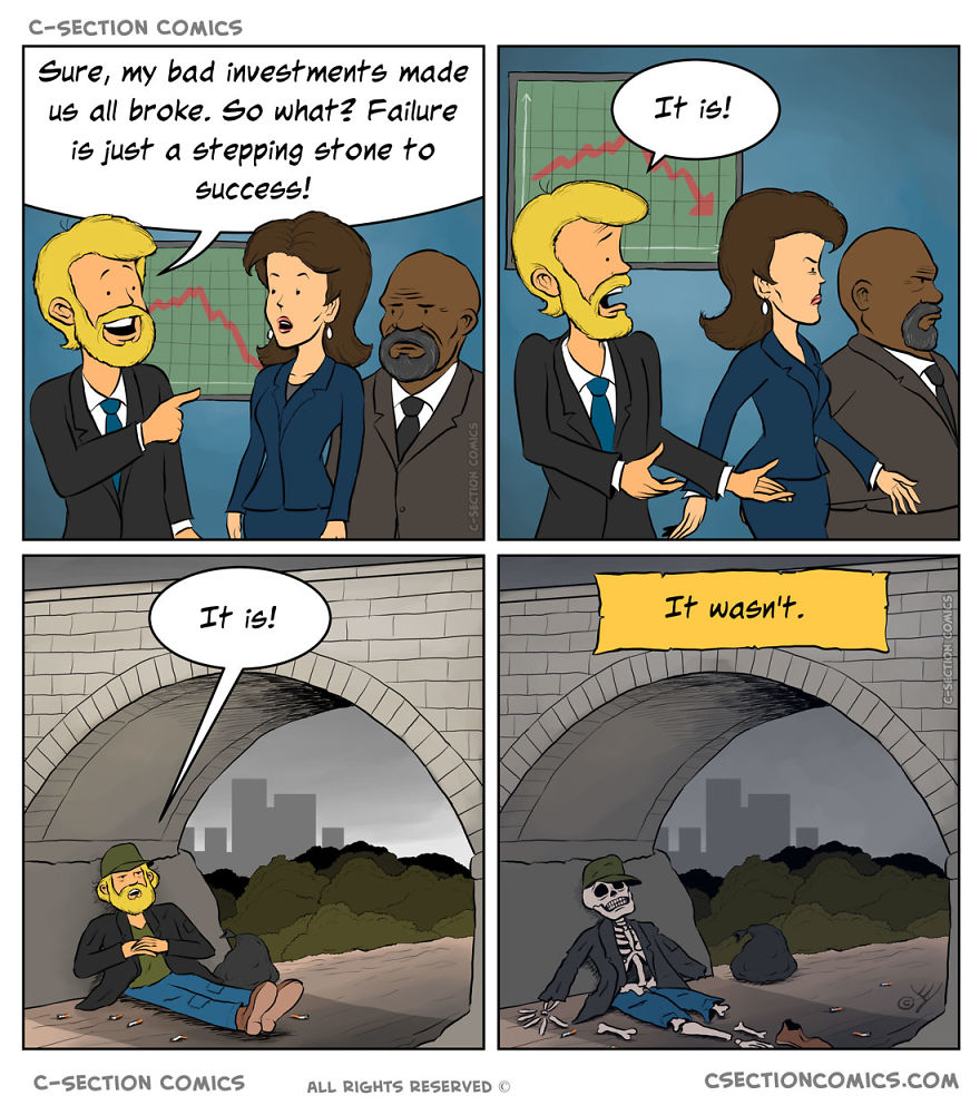 16 Unusual Comics About The Good, The Bad, And The Funny Parts Of Life, By C-Section Comics