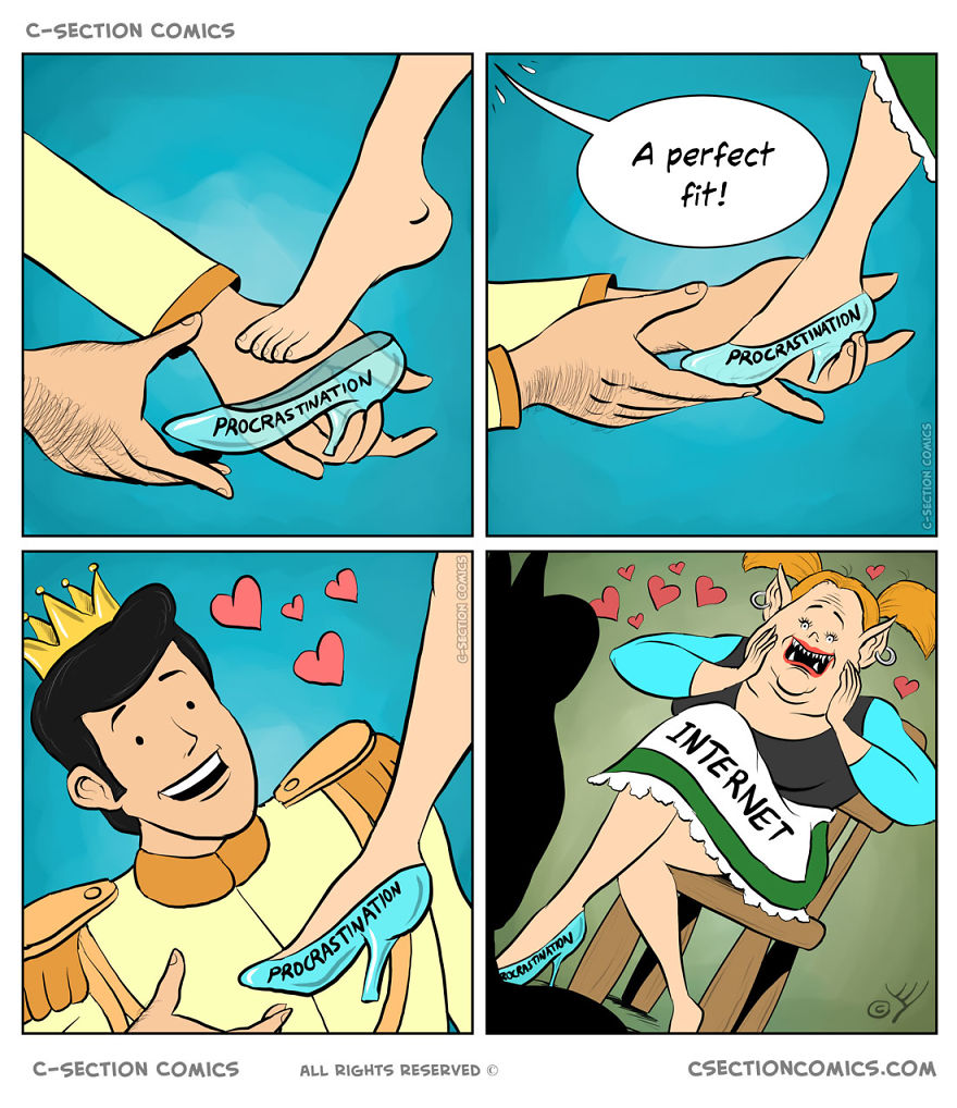 16 Unusual Comics About The Good, The Bad, And The Funny Parts Of Life, By C-Section Comics