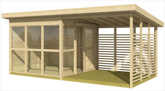 Amazon's Selling A Guesthouse 'Kit' That You Can Build In Your Backyard In 8 Hours Amazon's Selling A Guesthouse 'Kit' That You Can Build In Your Backyard In 8 Hours