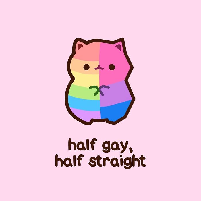 5 Most Common Misconceptions About Bisexuality Explained Through Adorable Kitten Illustrations