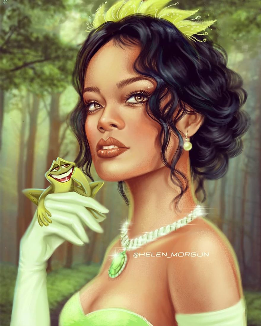 Rihanna As Tiana